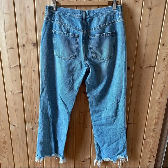 We the free Maggie mid rise straight leg jeans- Size 28 - Picture 5 of 11